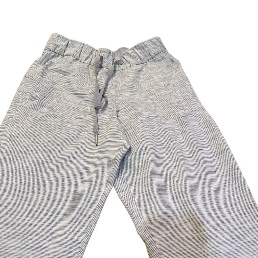 Lululemon Womens  On The Fly Pant Size 2 Wee Are From Space Nimbus Battleship